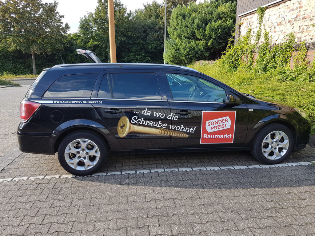 Fahrzeugbeklebung-Opel